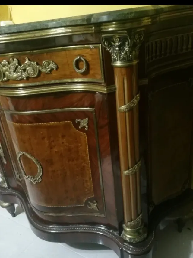 COMODA  BARROCO ESTILO LUIS XV