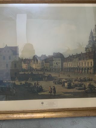 Obra de arte , maravilloso grabado Canalletto