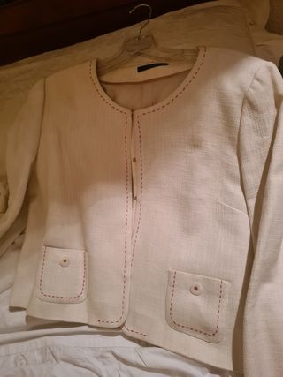 Chaqueta veis clarito. De vestir.