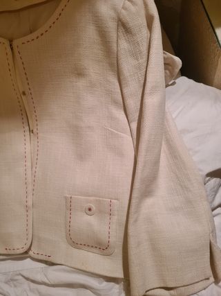 Chaqueta veis clarito. De vestir.