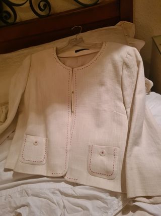 Chaqueta veis clarito. De vestir.