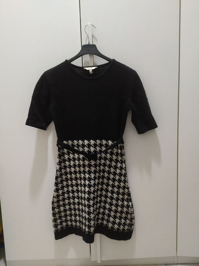 vestito invernale Oviesse bianco e nero, taglia L