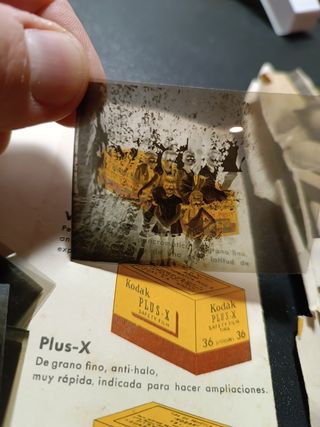 2 sobres con negativos antiguos
