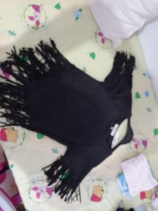 camiseta flecos vestir