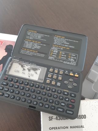 Agenda electrónica Casio SF-4600
