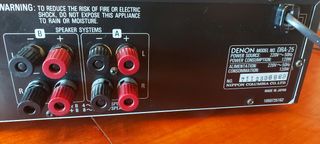 Denon DRA-25 Amplificador y Tuner