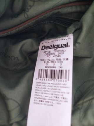 Bolso desigual. Nuevo