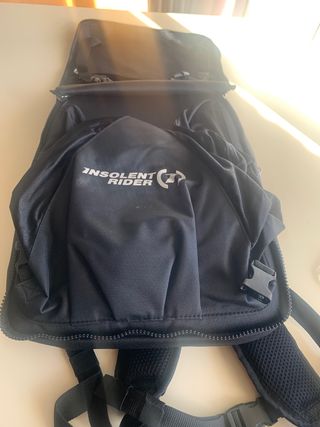 Mochila guarda casco insolent rider prac nuevo