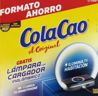 LÁMPARA CON CARGADOR INALÁMBRICO.