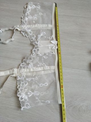 Liguero novia encaje