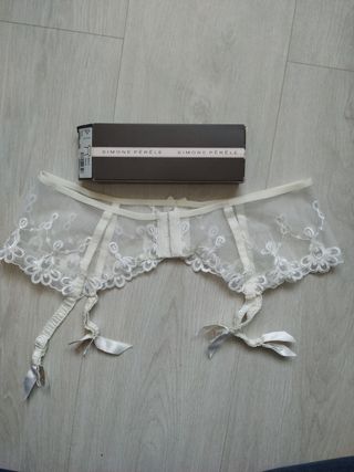 Liguero novia encaje