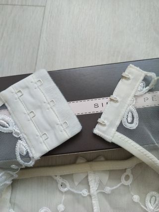 Liguero novia encaje