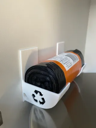 Portarrollos para bolsas de basura