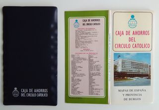 Mapa de la provincia de Burgos de 1984