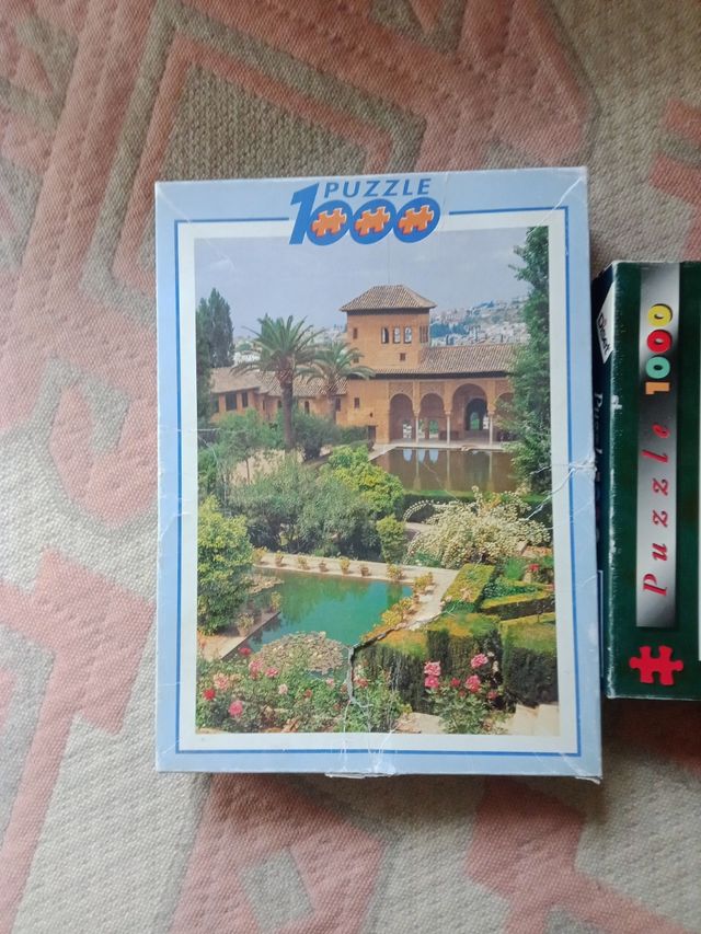 Puzzle 1000 piezas, otro de 1000 de regalo