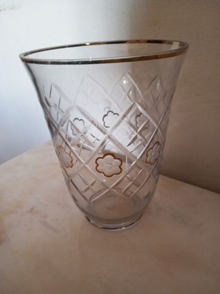 jarrón cristal