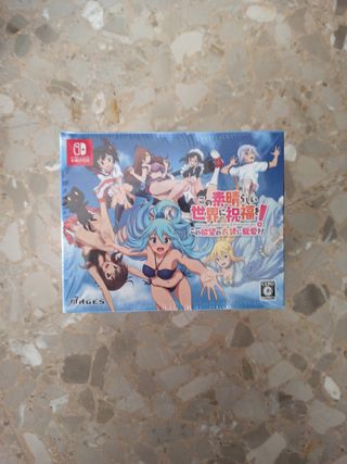 Konosuba edicion limitada Switch