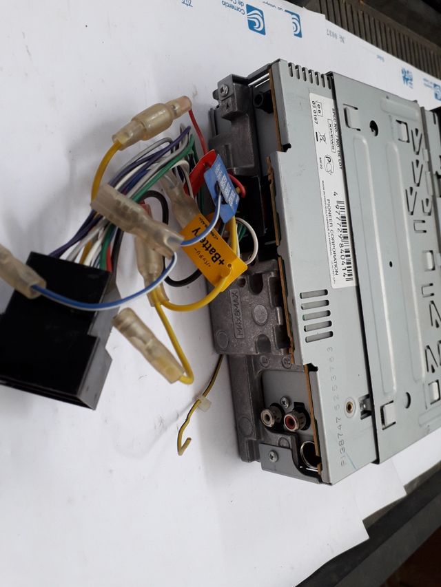 Conjunto radio CD  Pioneer usado