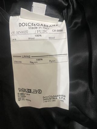Cappotto Dolce e Gabbana uomo