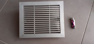 Rejilla ventilacion aluminio de empotrar