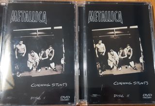 2 DVD METALLICA CUNNING STUNTS