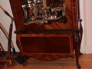 Vitrina Armario de madera maciza