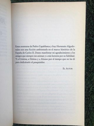 El manuscrito de Calderon