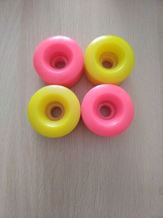 Ruedas skates blandas 58mm