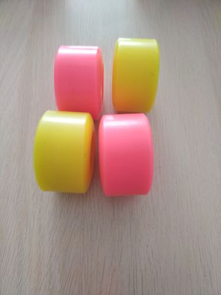 Ruedas skates blandas 58mm