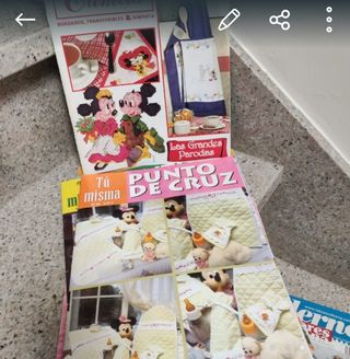revistas punto de cruz,