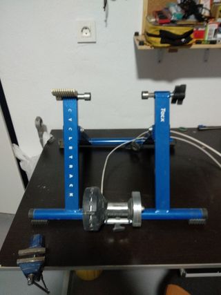 Rodillo para bicicleta.