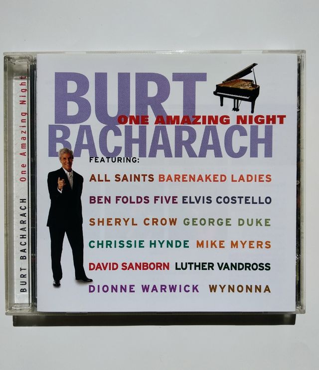 BURT BACHARACH - 'One Amazing Night' CD (1998)