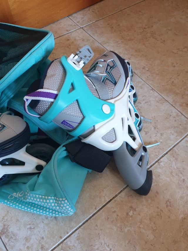 Patines línea+ bolsa+ protección