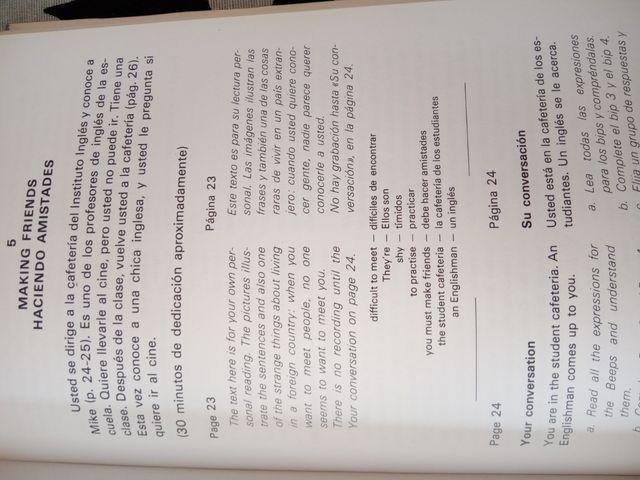 curso de inglés PLEASED TO MEET YOU