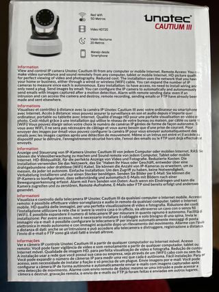 Cámara Unotec Cautium III