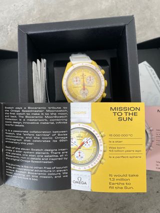 Swatch moonwatch by omega regalo dia del padre