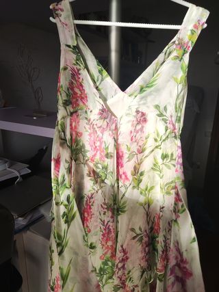 vestido flores evento