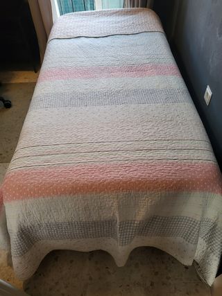 2 Colchas Boti (Tramas) reversibles  para camas de