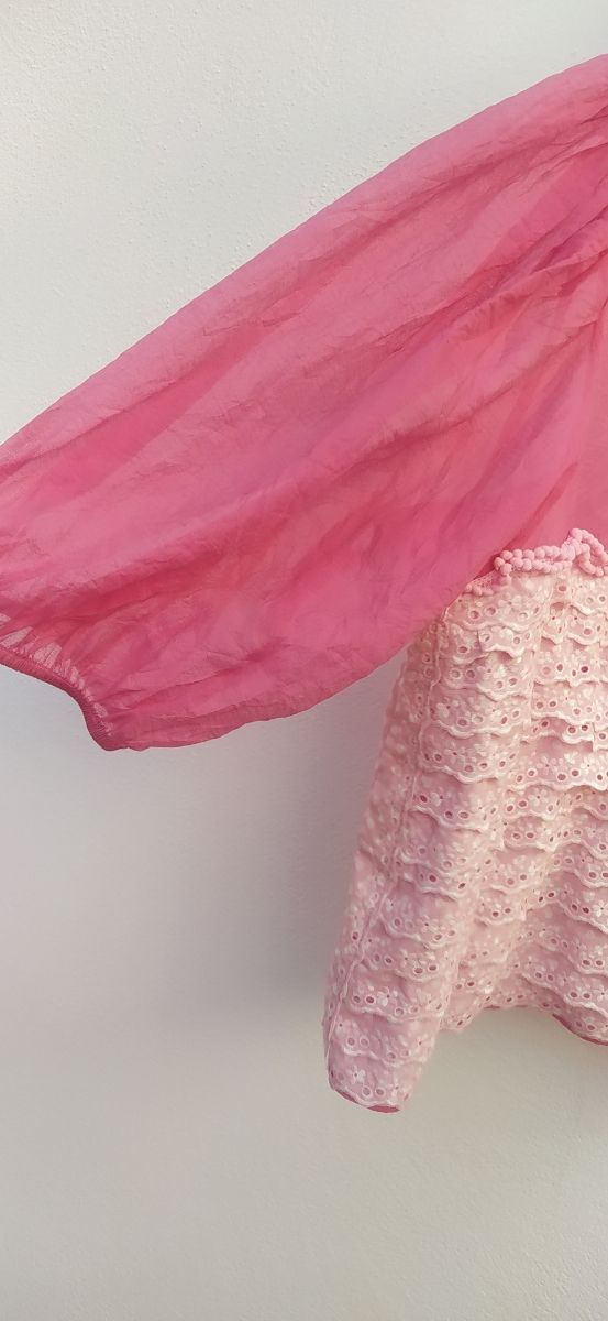 blusa gasa y madroños talla 48/ 4XL