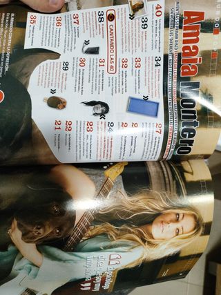 La revista 40 N° 70 Enero 2011 Maldita Nerea Fito