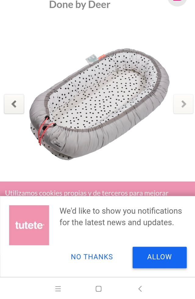 Reductor cuna Done by Deer