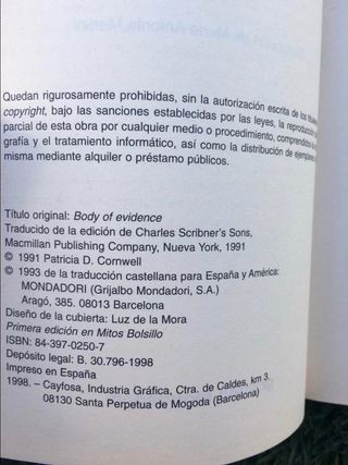 El cuerpo del delito