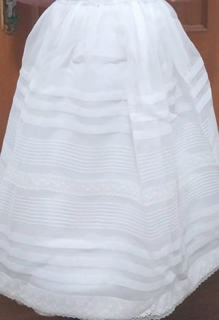 vestido comunión niña