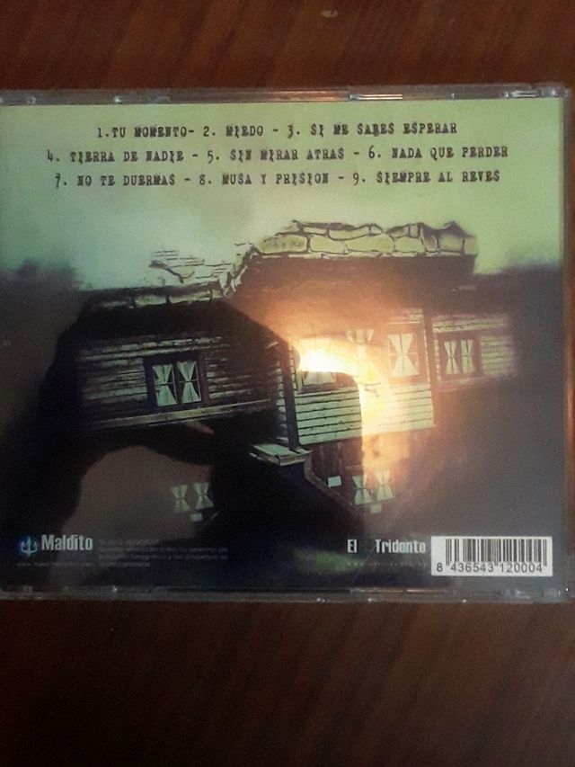 KNOCK OUT "Siempre al reves" Cd.2012.