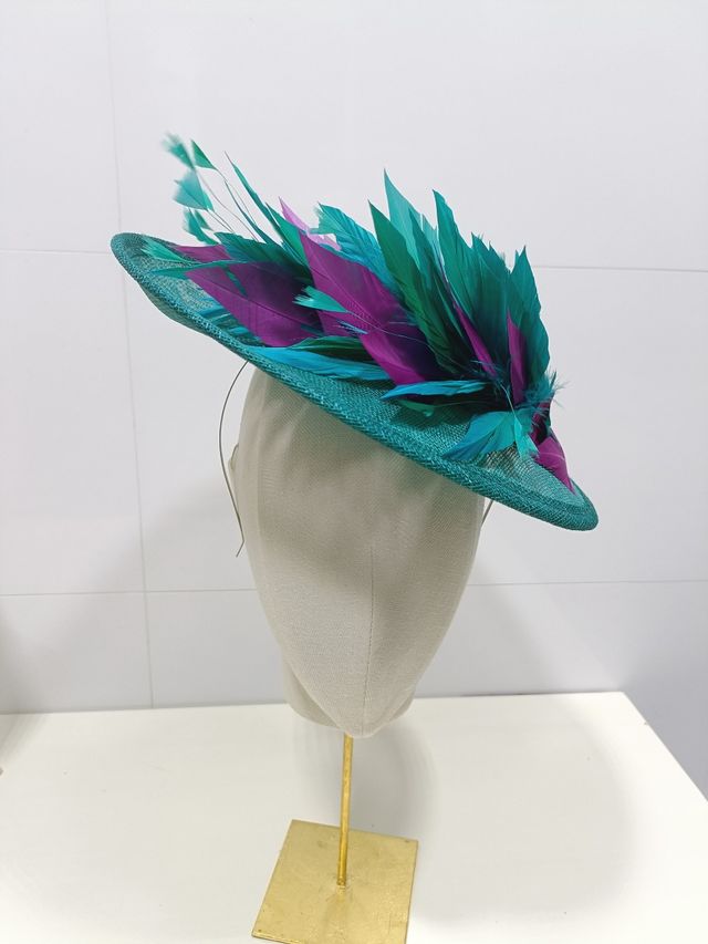 TOCADO pamela cocar casamento hats fascinator cha