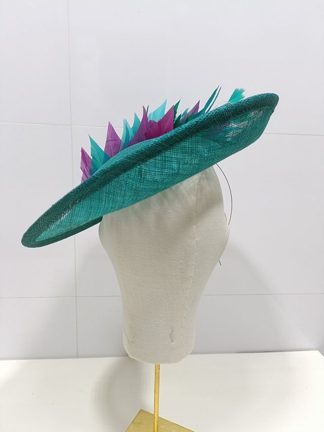 TOCADO pamela cocar casamento hats fascinator cha