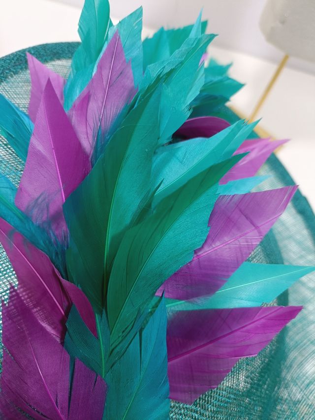 TOCADO pamela cocar casamento hats fascinator cha