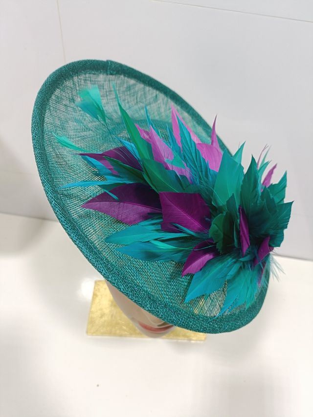 TOCADO pamela cocar casamento hats fascinator cha