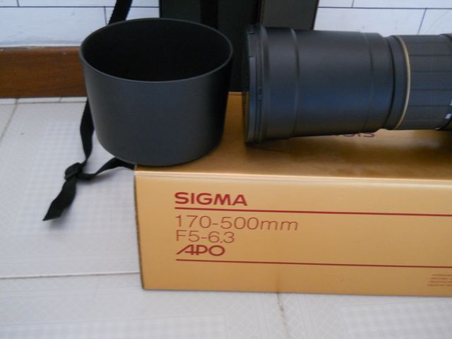 Teleobiettivo Sigma Apo Af 170-500 mm per Nikon