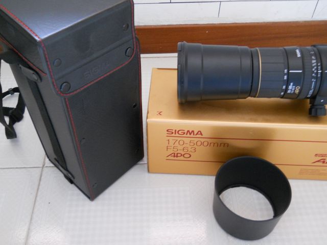 Teleobiettivo Sigma Apo Af 170-500 mm per Nikon